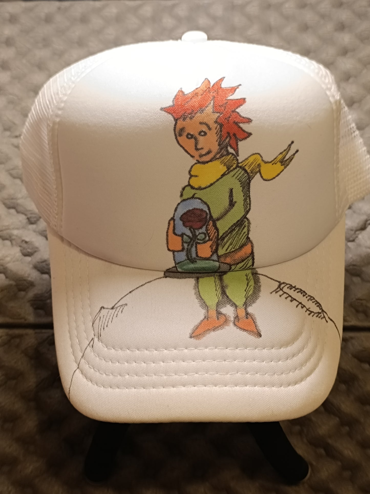 Casquette baseball grillagée personnalisée Petit Prince