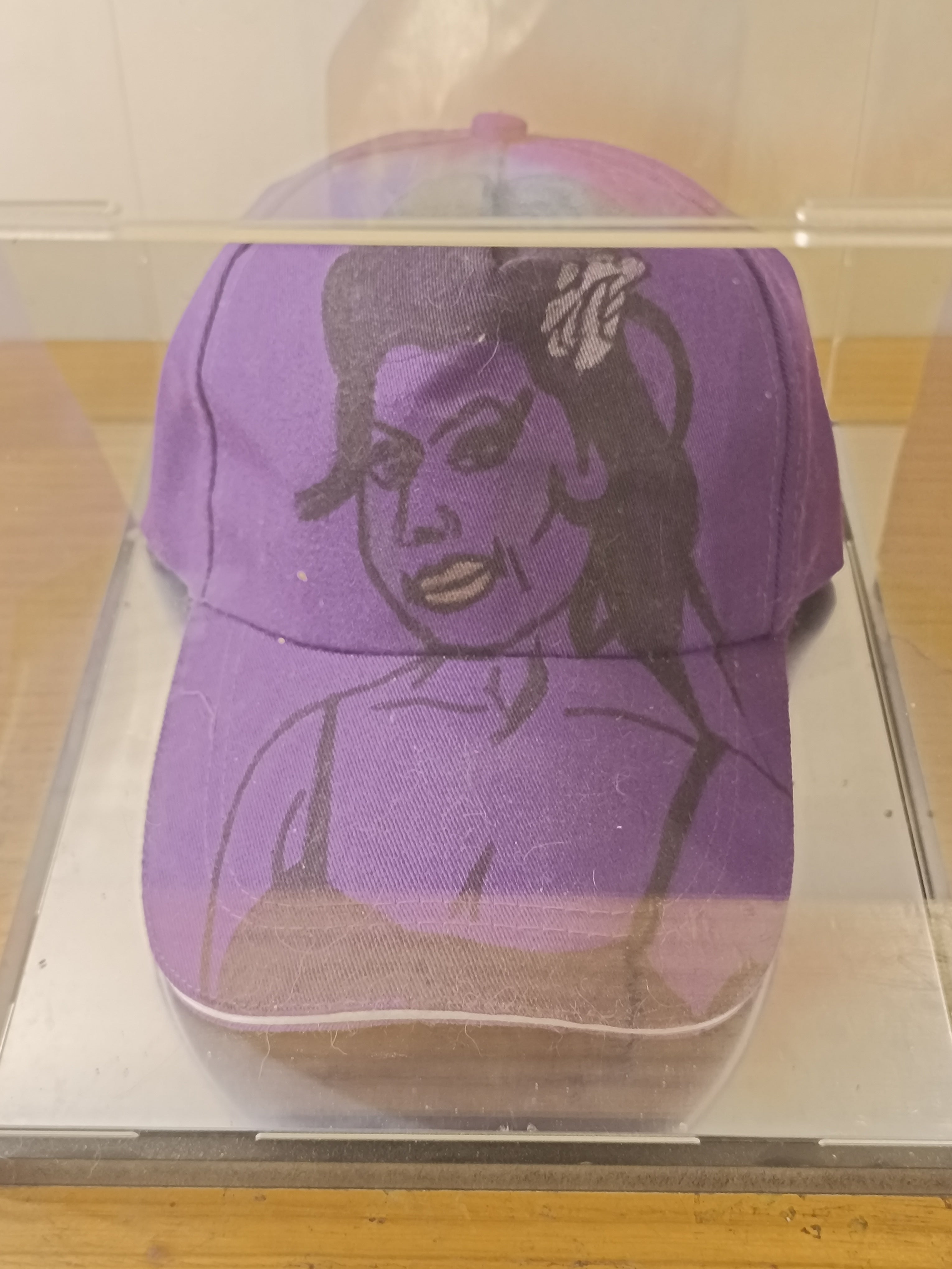 Casquette baseball cotton graaphee indélébile pour textile Amy Winehouse