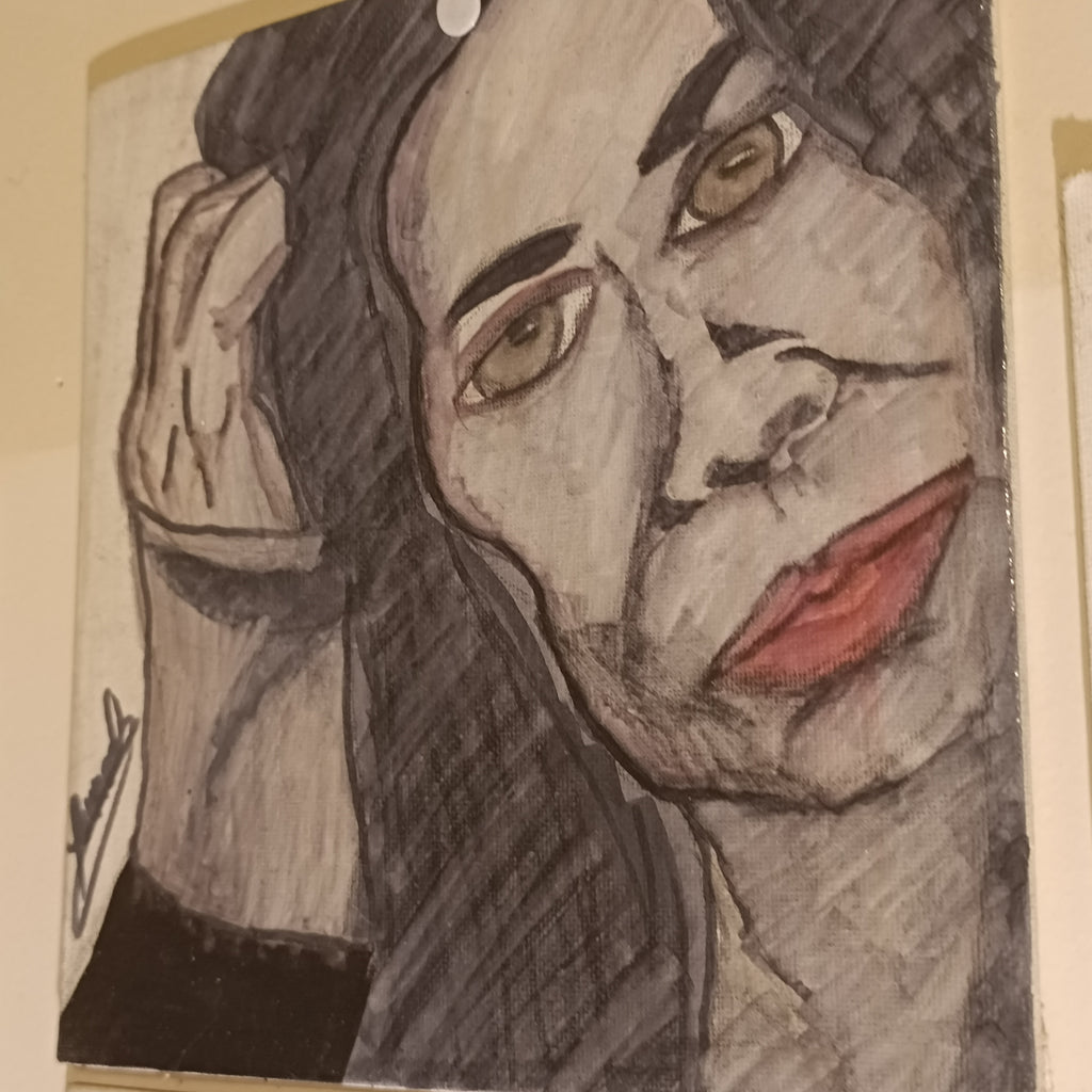 Caneva portrait vernis Zazie