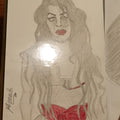 Portrait Artistique A5 canson Amy Winehouse 300 mg