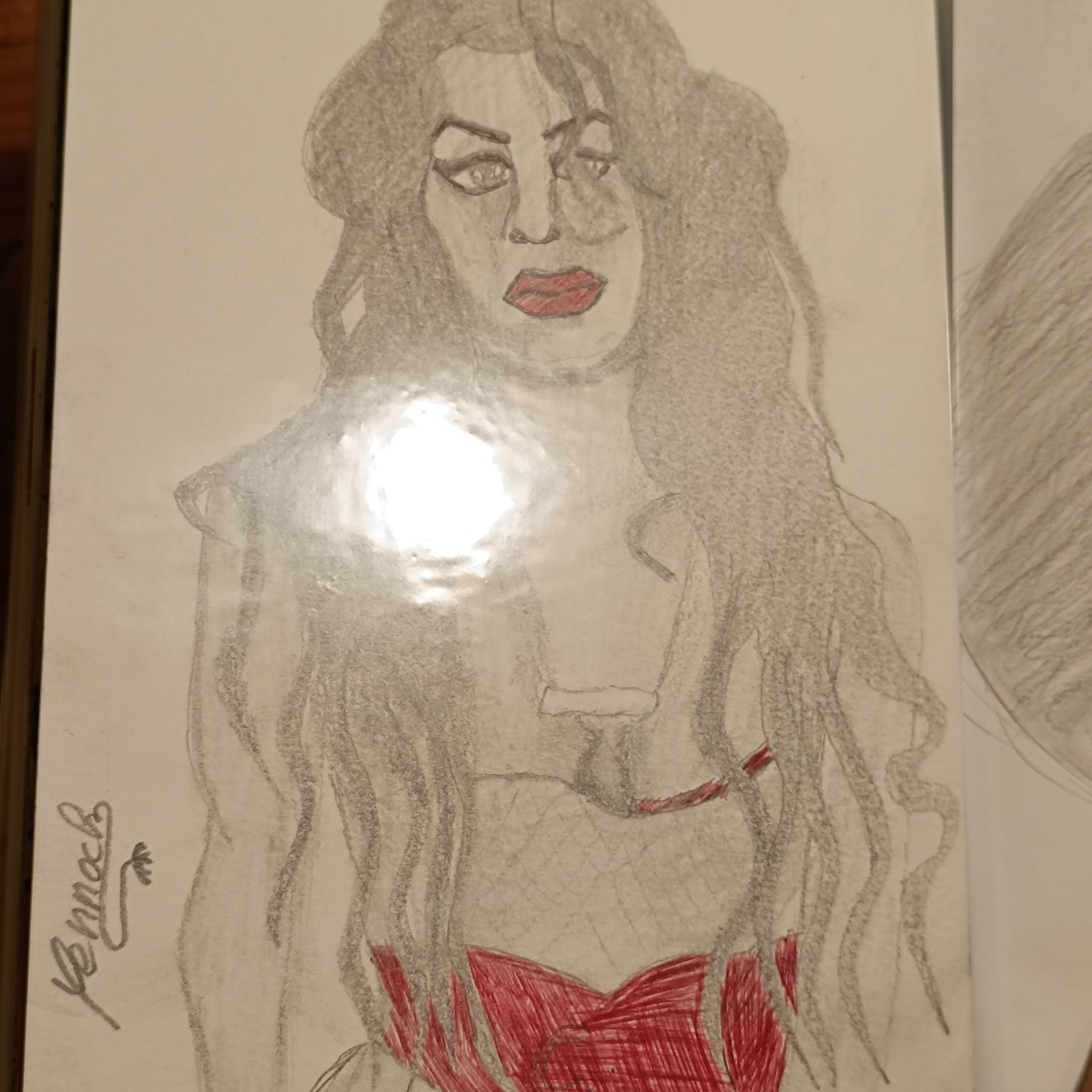 Portrait Artistique A5 canson Amy Winehouse 300 mg