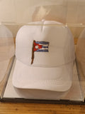 Casquette brodée mains drapeau de cuba