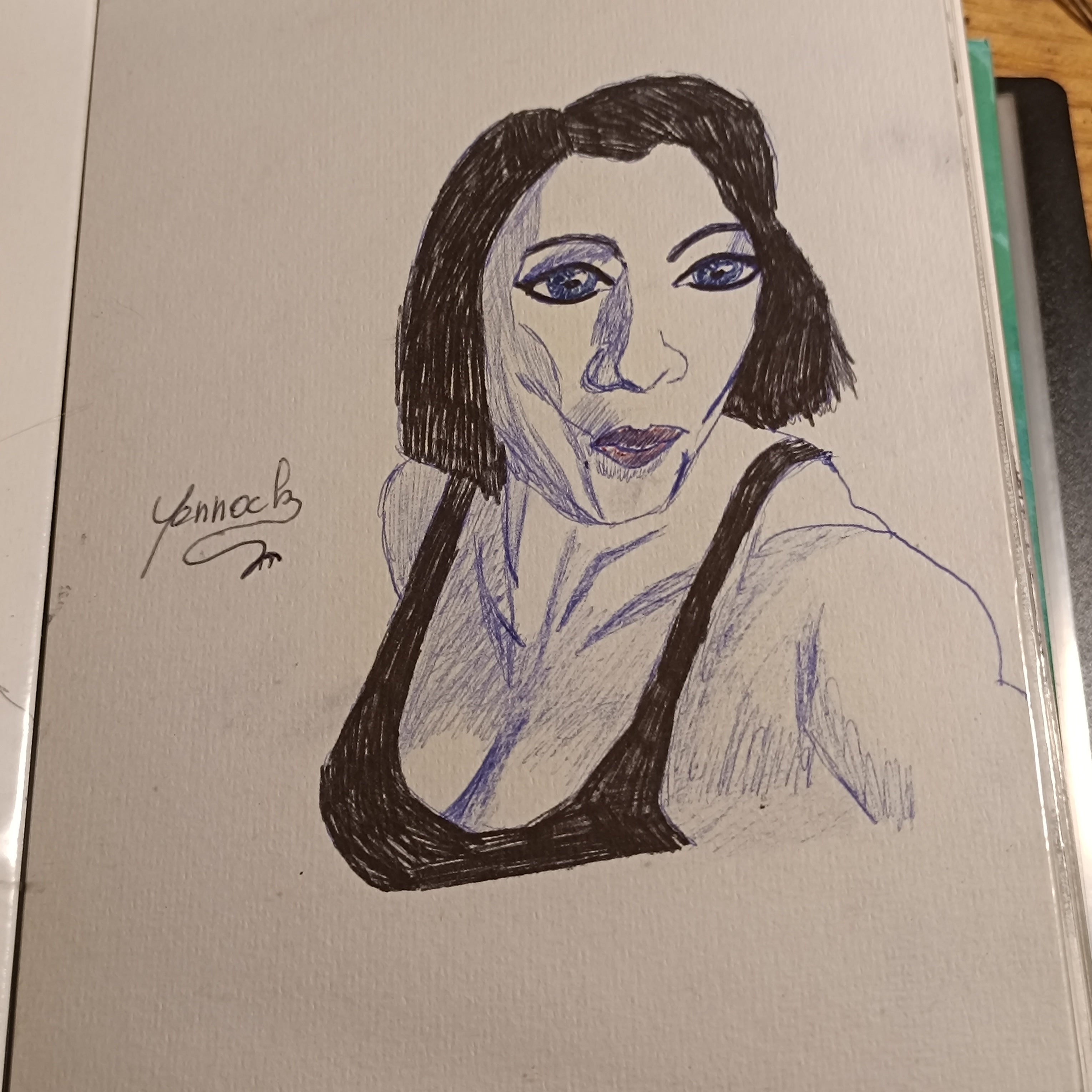 Portrait Artistique A5 canson 300 mg