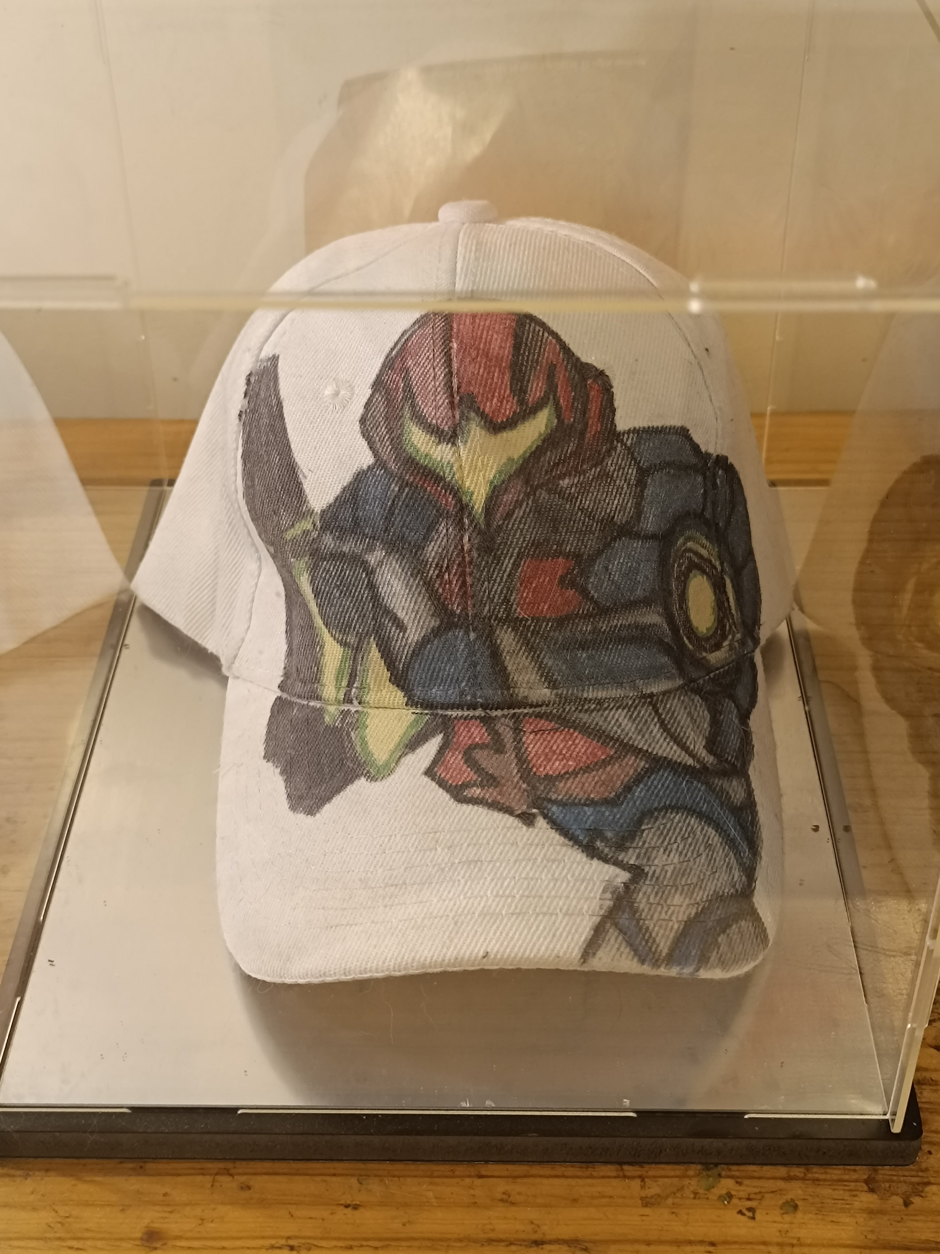 Casquette baseball cotton graaphee indélébile pour textile Metroid