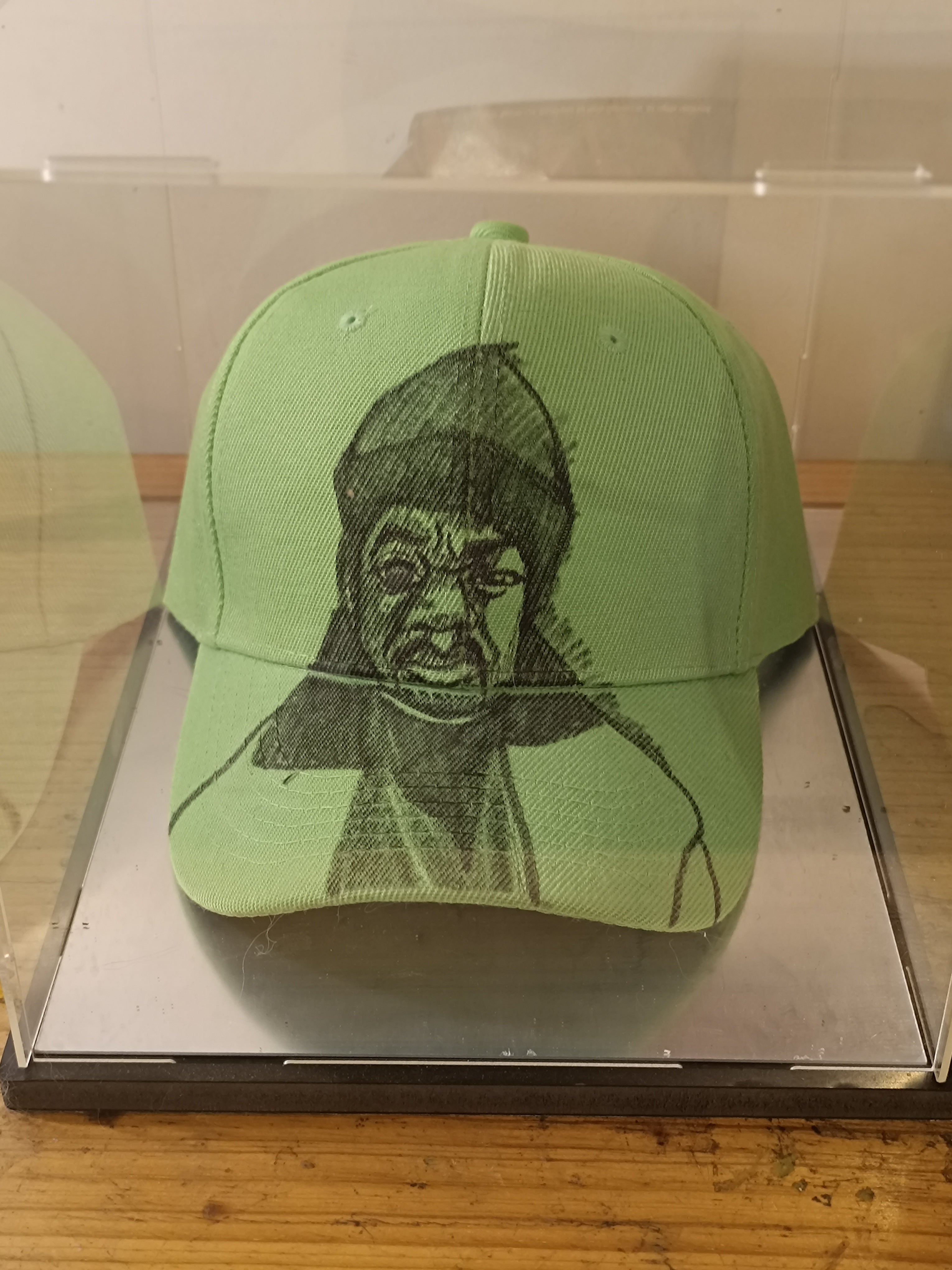 Casquette baseball cotton graaphee indélébile pour textile selon