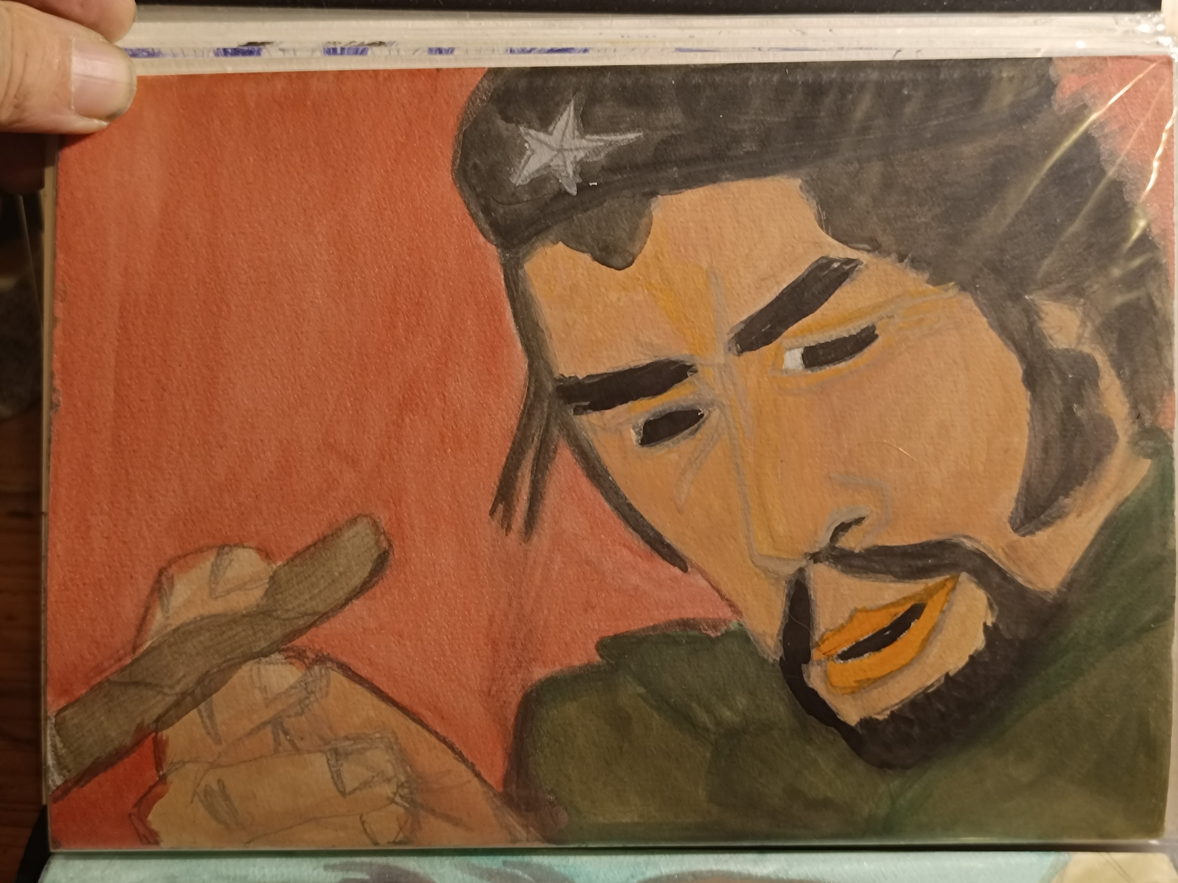 Portrait A5 aquarelle