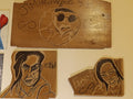 Possibilité de gravure sur bois portrait gravé uniquement sur commande