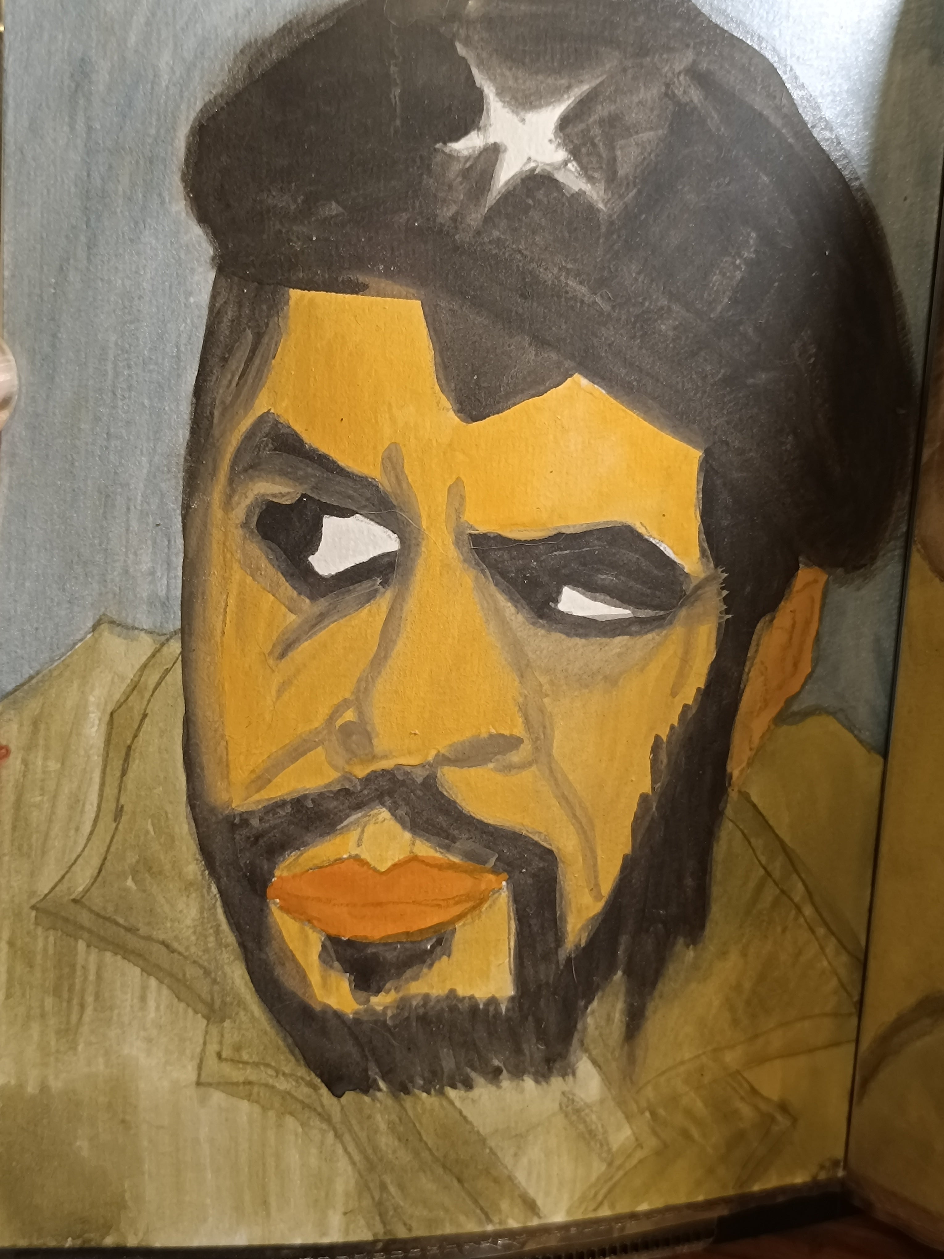 Portrait A5 aquarelle