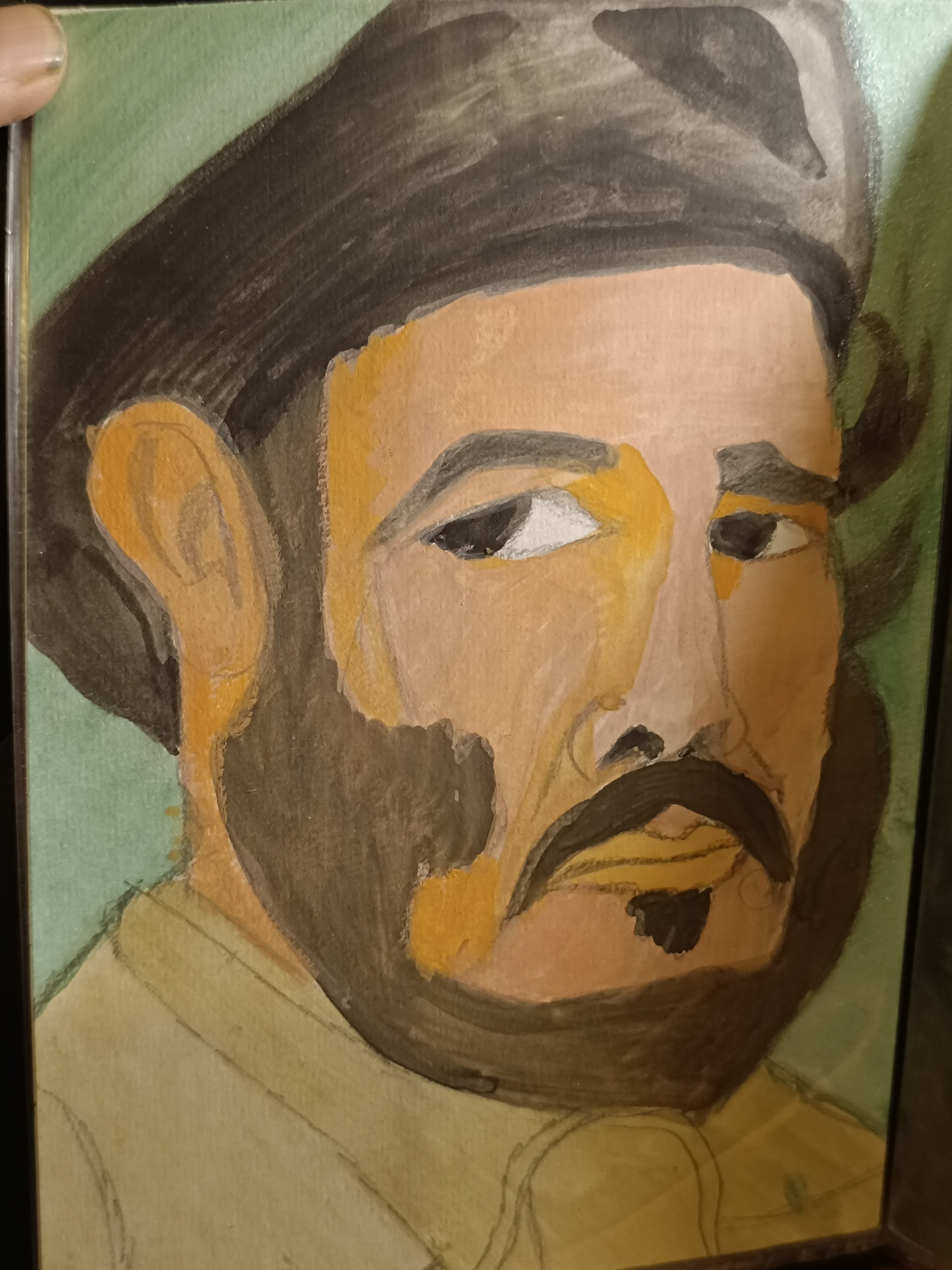 Portrait A5 aquarelle