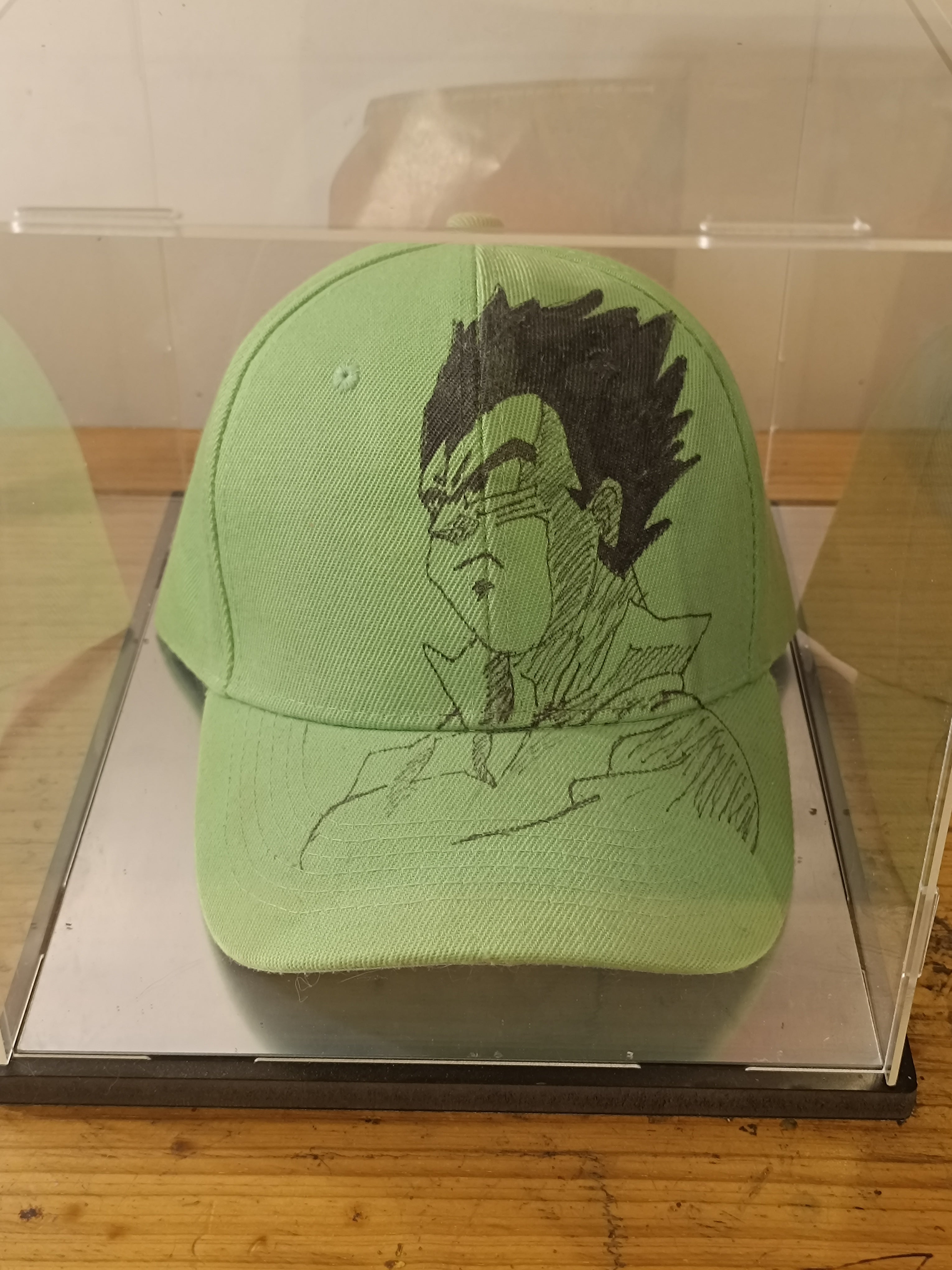 Casquette baseball cotton graaphee indélébile pour textile Vegeta