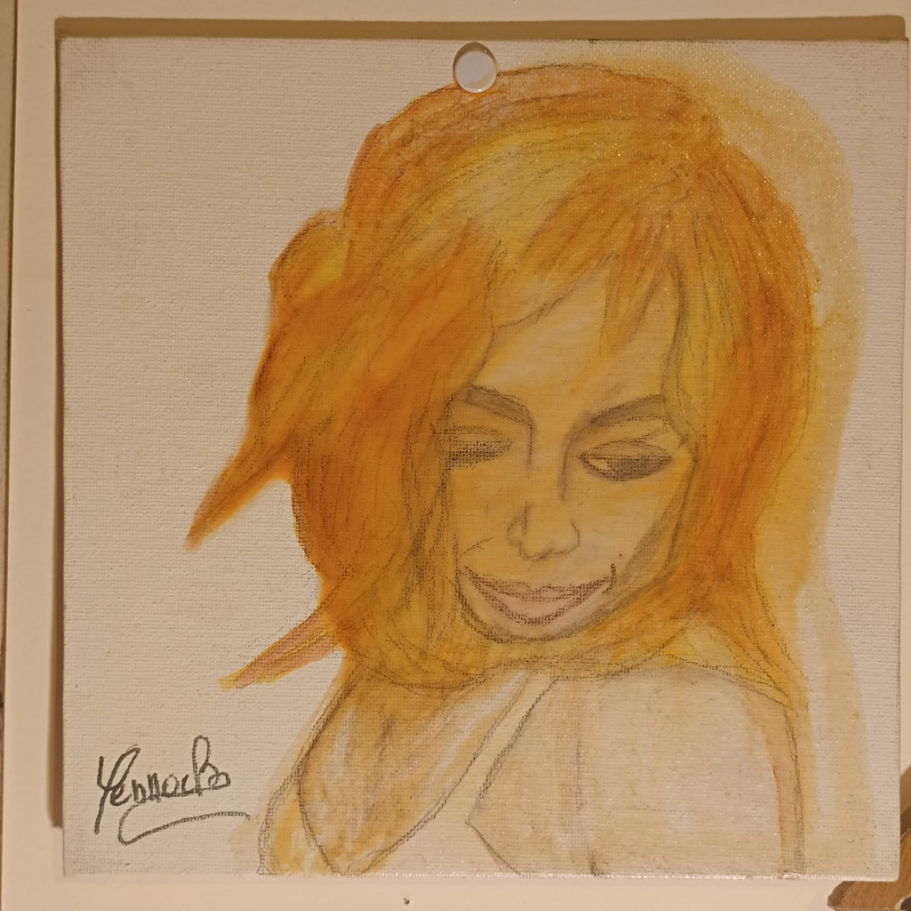 Caneva verni portrait Mylène Farmer