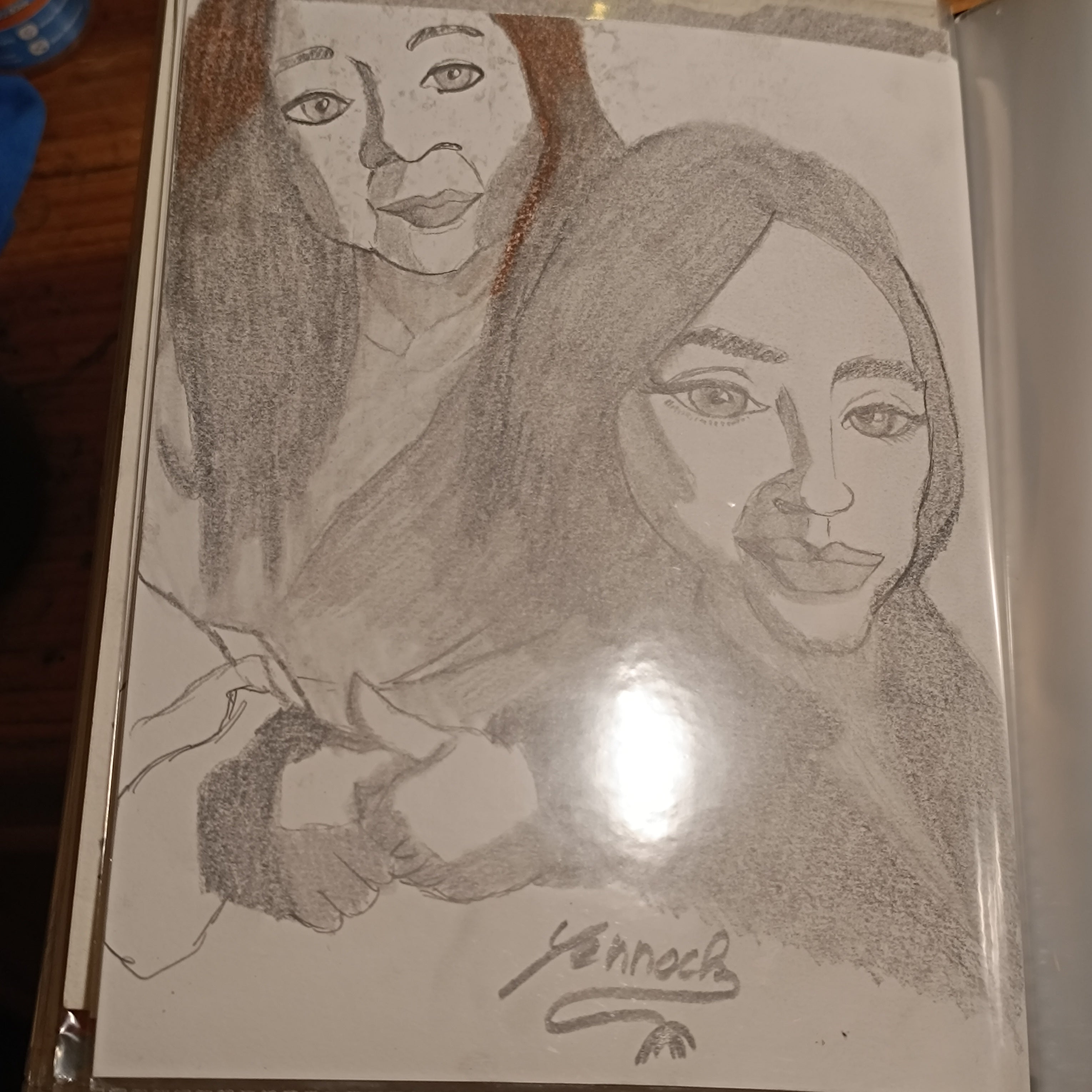 Portrait Artistique A5 canson 300 mg