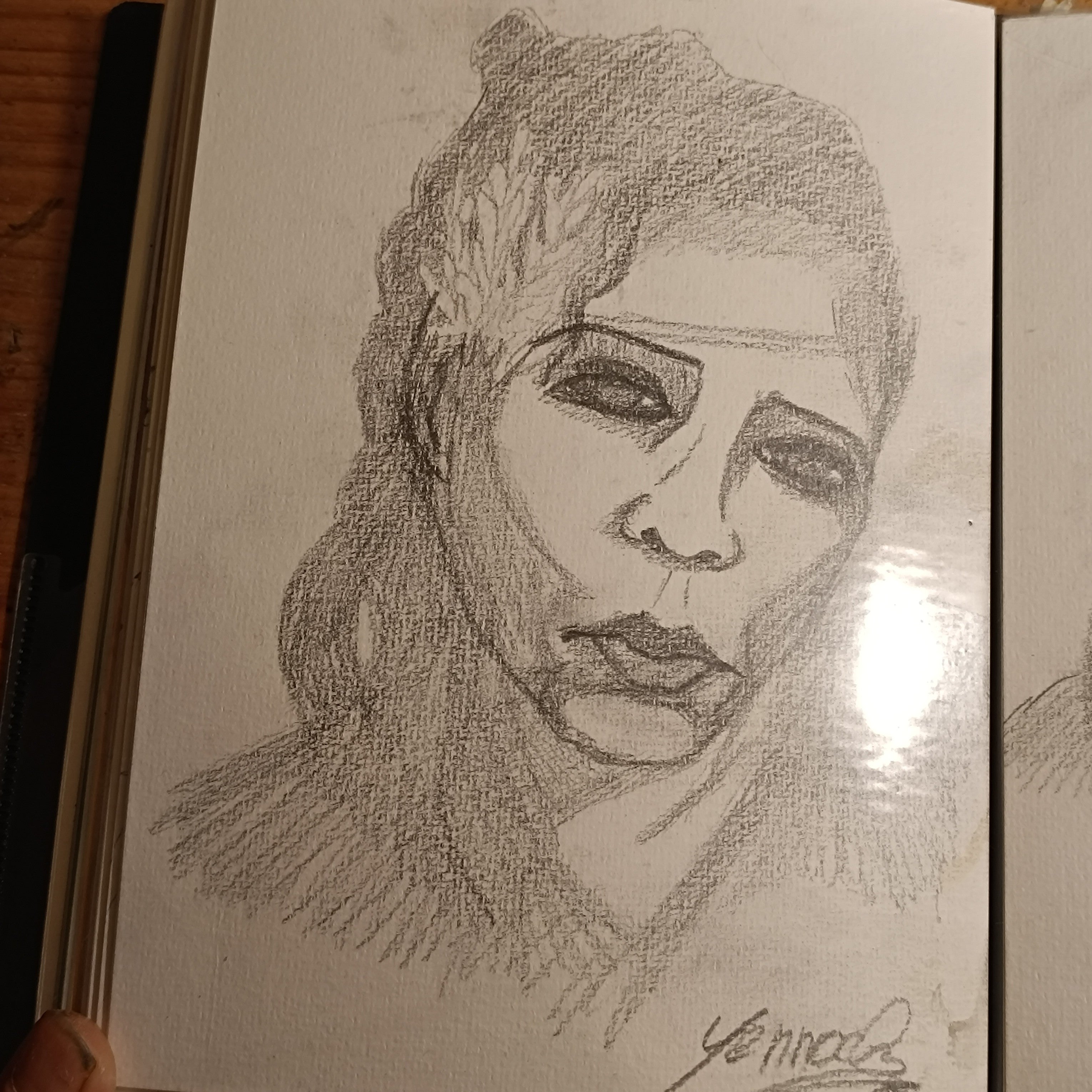 Portrait Artistique A5 canson 300 mg