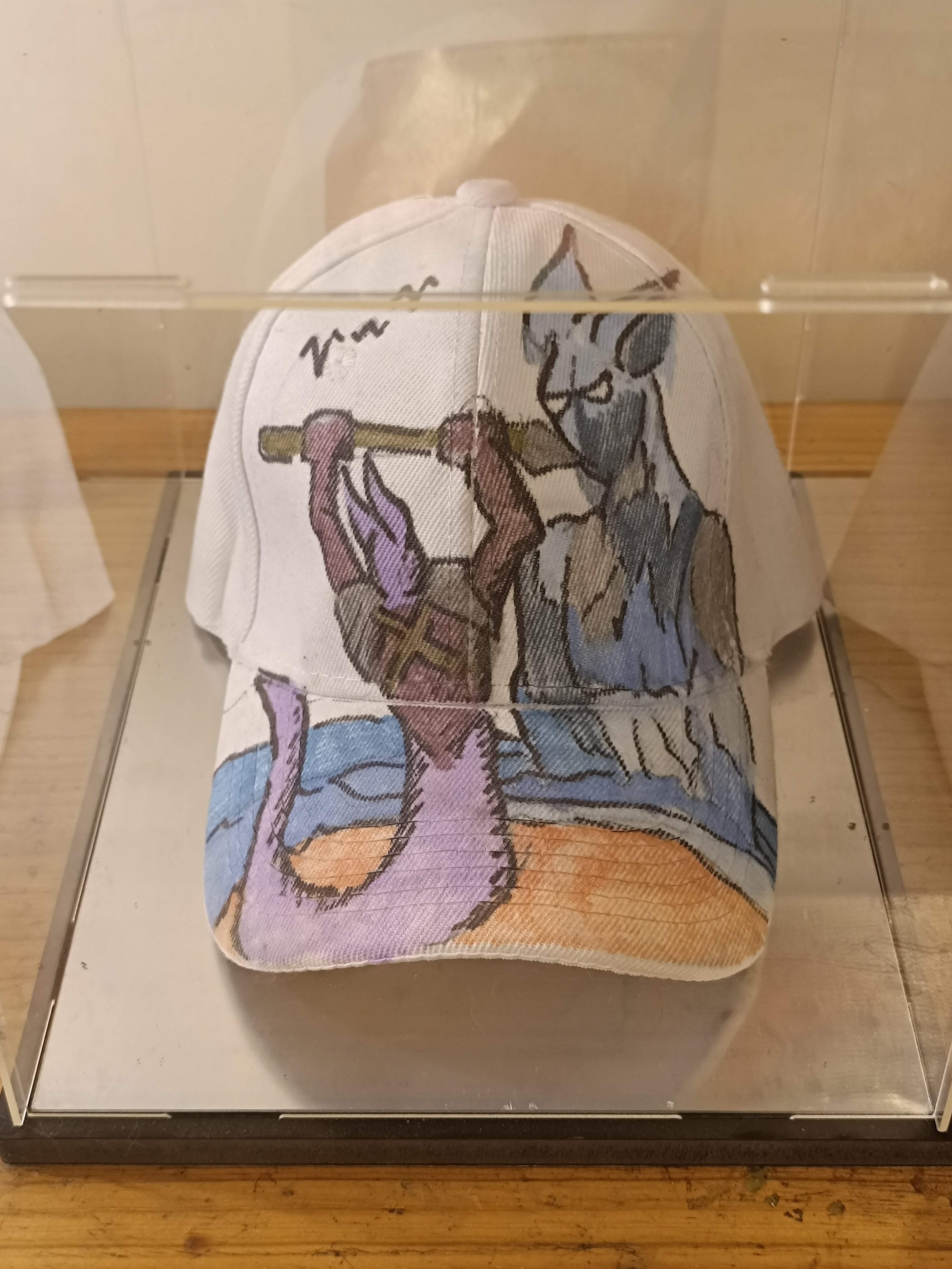 Casquette baseball cotton graaphee indélébile pour textile