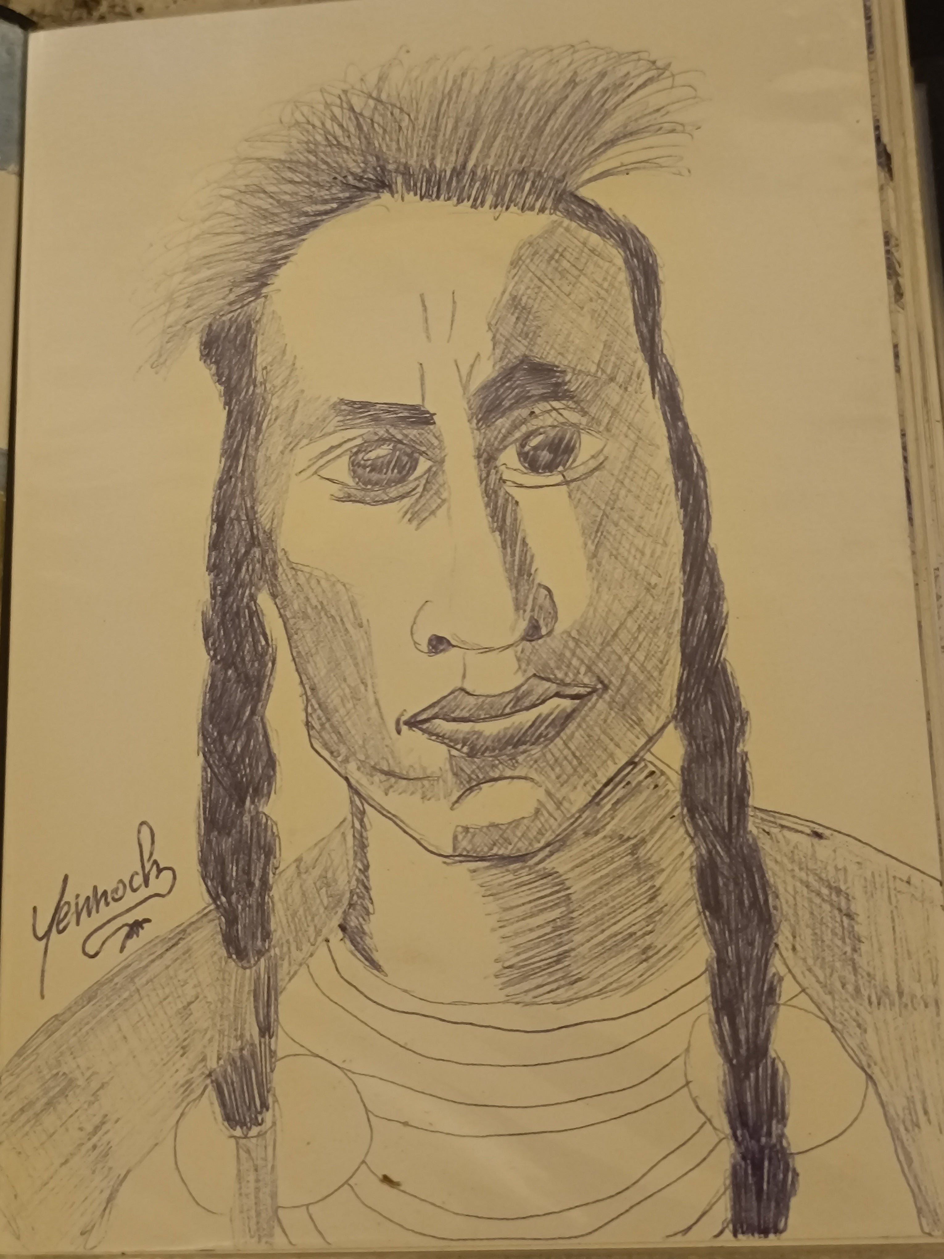 Portrait Bic format A5