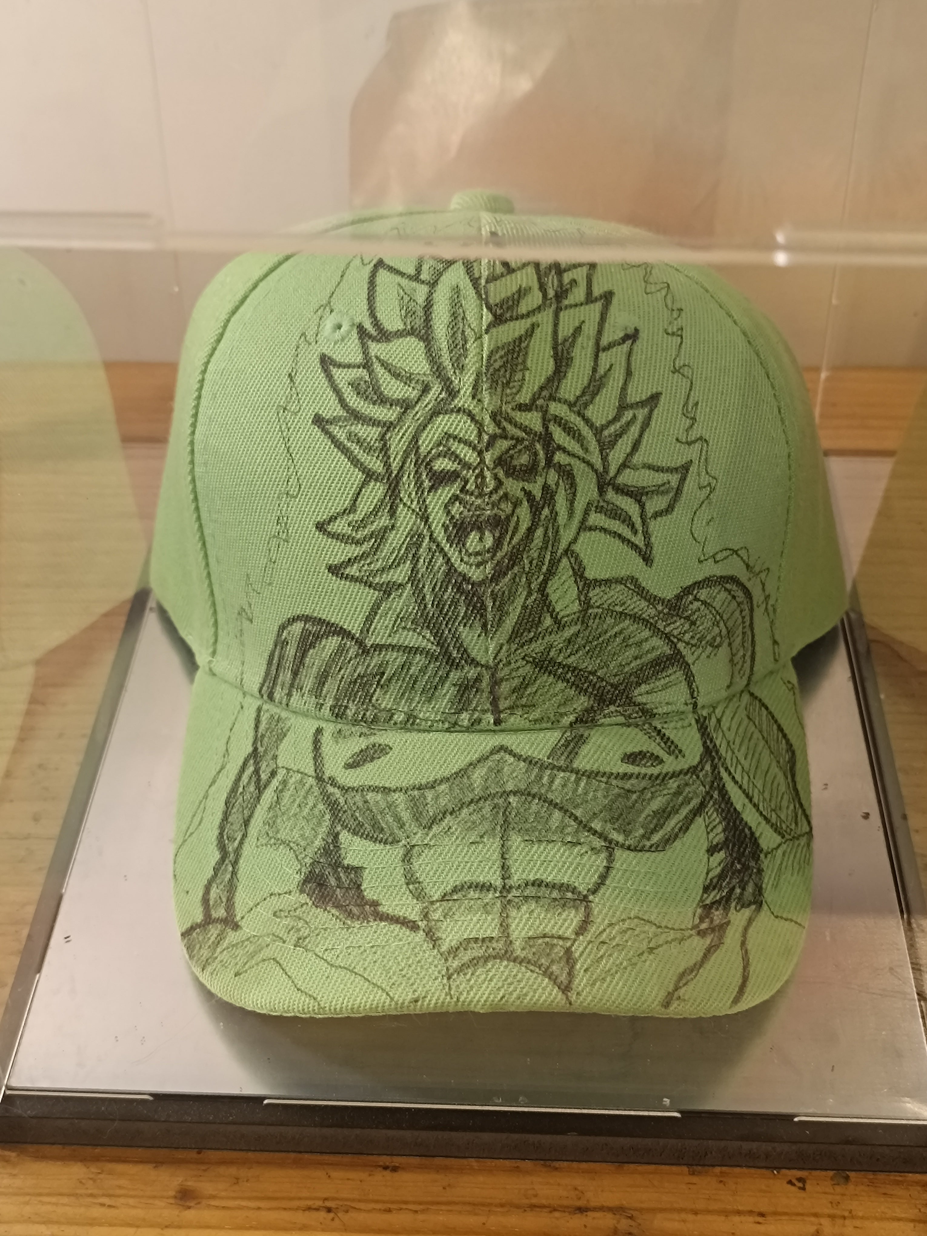 Casquette baseball cotton graaphee indélébile broly